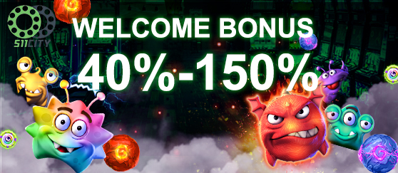 Welcome Bonus 40%-150%